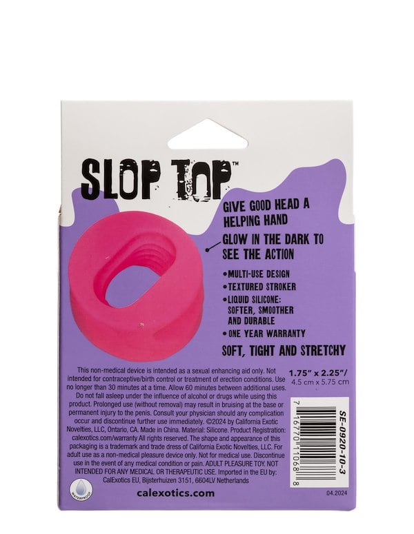 Slop Top - Filthy Luv - Bj Assister ALT3 view Color: PK
