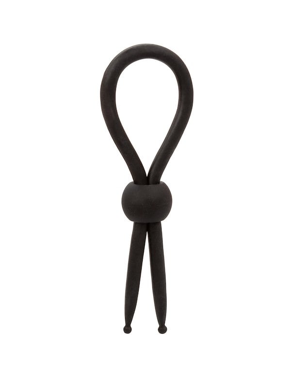 Alpha - Black Liquid Silicone Lasso Ring default view Color: BK