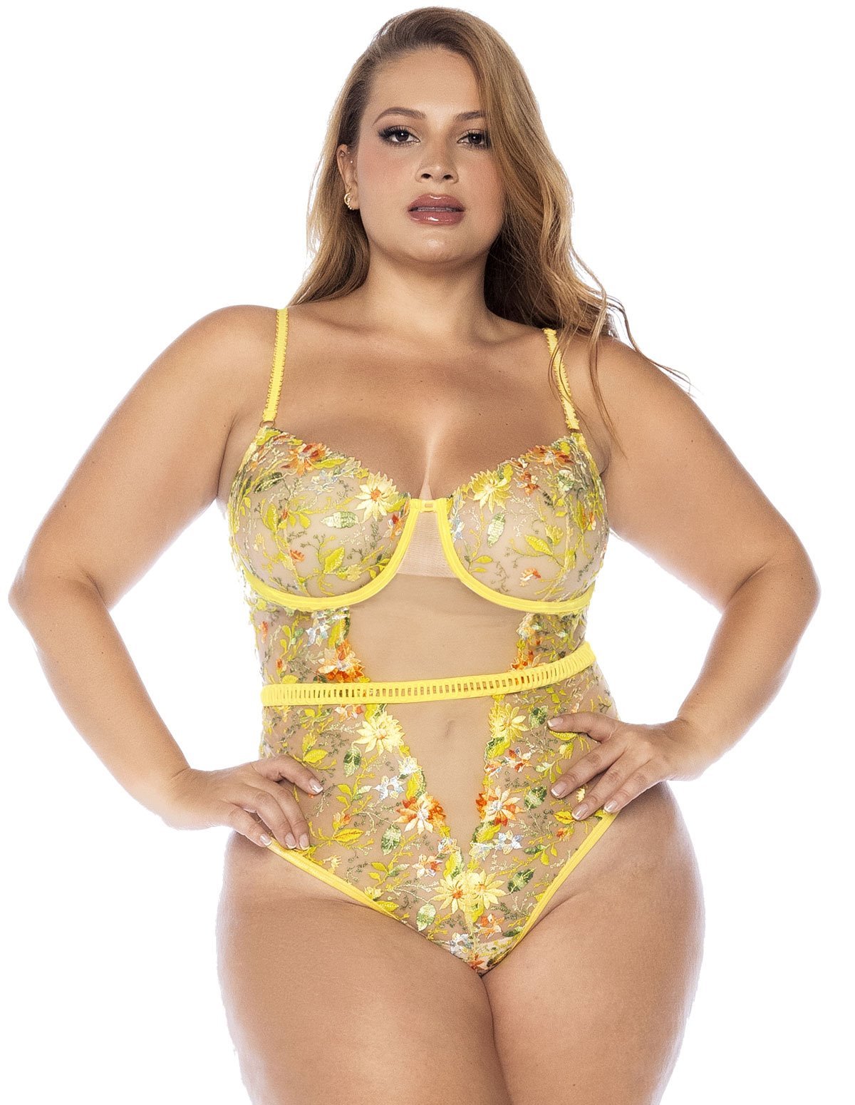 alternate image for Sunlit Bliss Plus Size Teddy