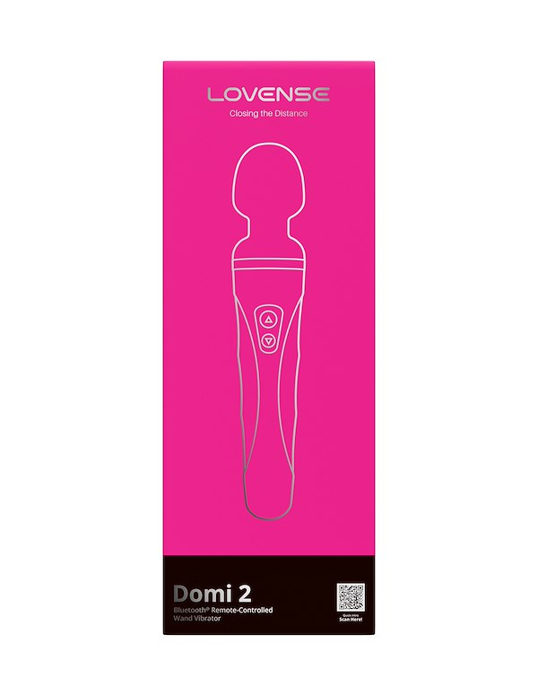 LOVENSE DOMI 2 WAND MASSAGER ALT2 view Color: BK