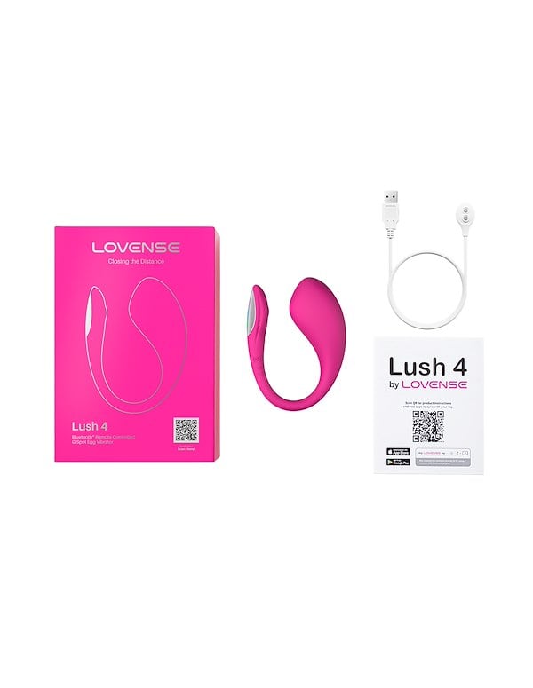 LOVENSE LUSH 4 EGG VIBRATOR ALT10 view Color: PK