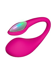 Alternate front view of LOVENSE LUSH 4 EGG VIBRATOR