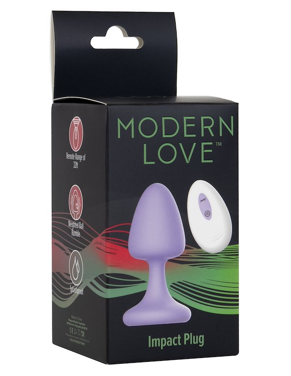 MODERN LOVE - IMPACT PLUG W/ REMOTE ALT5 view Color: PR
