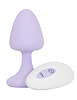 Additional PURPLE view of product MODERN LOVE - IMPACT PLUG W/ REMOTE with color code PR