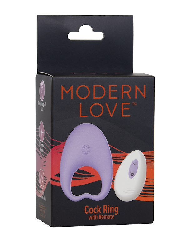 MODERN LOVE - HEART COCK RING ALT6 view Color: PR