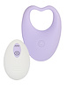 Additional PURPLE view of product MODERN LOVE - HEART COCK RING with color code PR