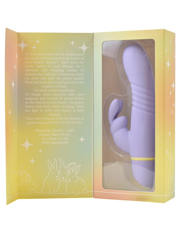 BEDSIDE BUNNY - THRUSTING RABBIT ALT5 view Color: LV