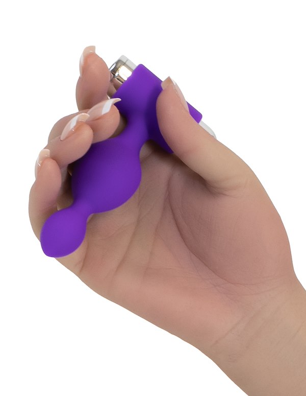 ZODIAC FOR LOVERS - BEADED PLUG WITH RECHARGEABLE BULLET ALT7 view Color: PR