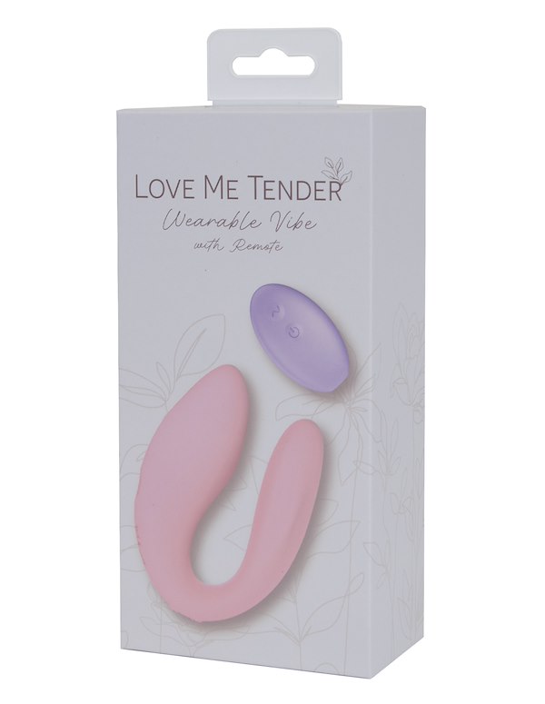 LOVE ME TENDER - WEARABLE VIBE WITH REMOTE - PB-58001-1-03290 | Lover's Lane