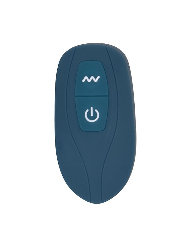 ONE LOVE - VIBRATING COCK & BALL RING WITH PLUG ALT3 view Color: GR