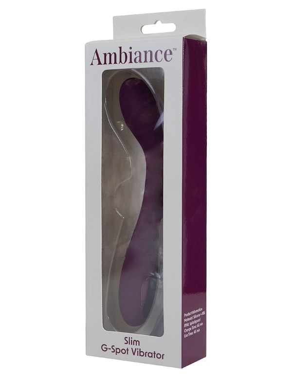 AMBIANCE - SLIM G-SPOT VIBRATOR ALT4 view Color: PR