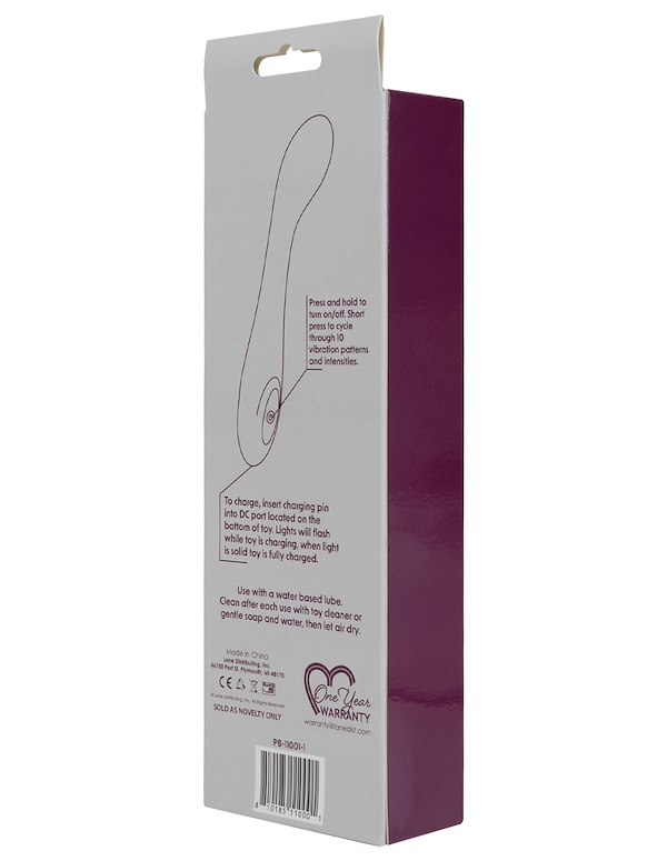 AMBIANCE - SLIM G-SPOT VIBRATOR ALT5 view Color: PR
