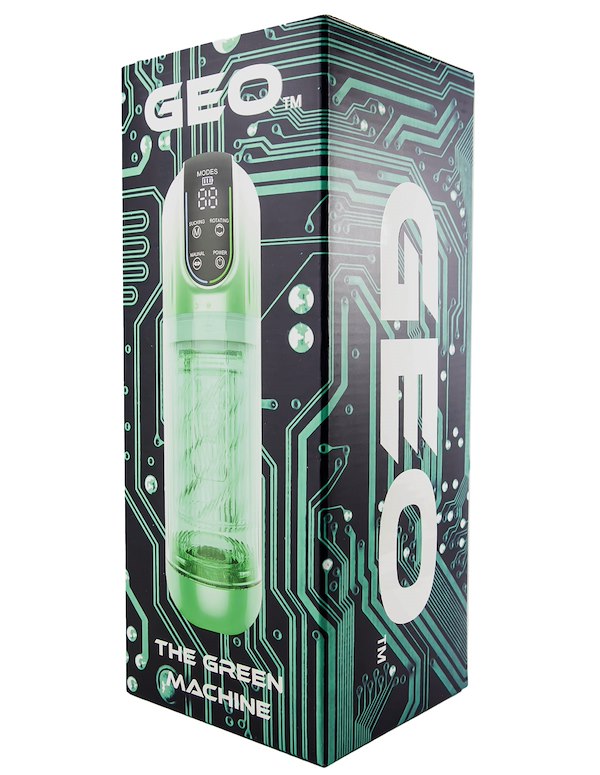 GEO - THE GREEN MACHINE STROKER - IMPERFECT BOX alt4 view Color: GR