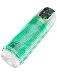 Alternate back view of GEO - THE GREEN MACHINE STROKER - IMPERFECT BOX