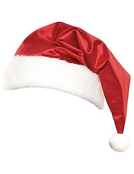 Alternate front view of SANTA HAT