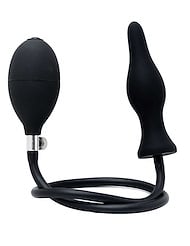 Front view of ANAL QUEST - AIR TIME INFLATABLE ANAL PLUG - IMPERFECT BOX