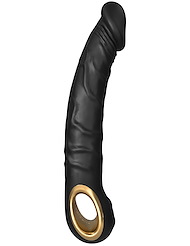 Front view of STARRY NIGHTS - REALISTIC VIBRATOR - IMPERFECT BOX