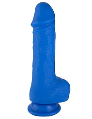 Front view of AMERICA'S COCK SILICONE DILDO - IMPERFECT BOX