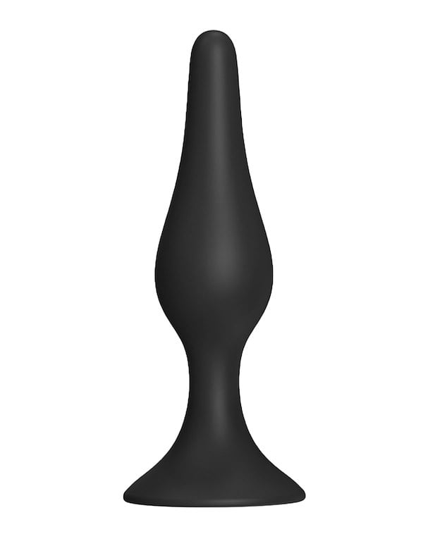 ANAL QUEST - 4-PIECE GRADUATED ANAL PLUG SET - IMPERFECT BOX ALT1 view Color: BK