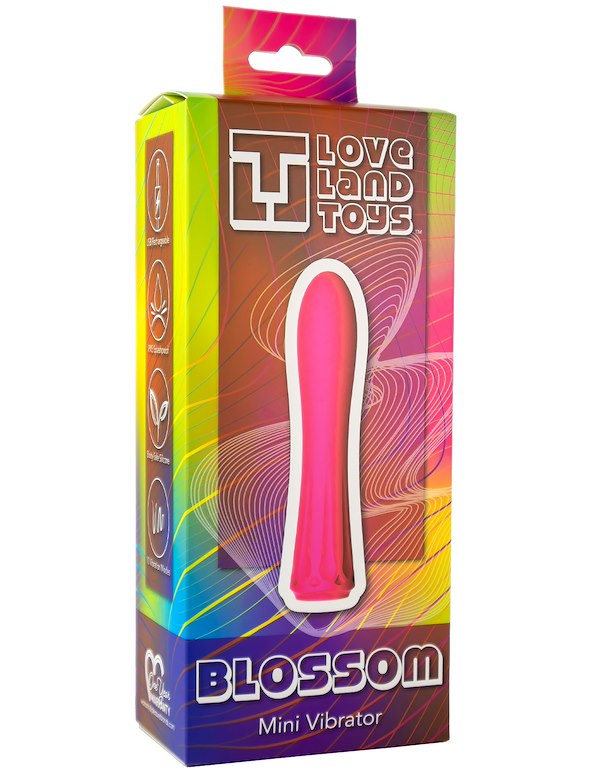 LOVELAND TOYS - BLOSSOM MINI VIBRATOR - IMPERFECT BOX alt4 view Color: HP