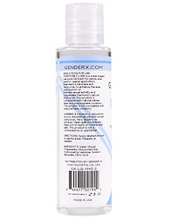 Alternate back view of GENDER X EVERYONE'S LUBE 4OZ WATER-BASED