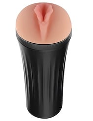 Front view of LOVERGIRL - PRISCILLA'S PUSSY STROKER - IMPERFECT BOX