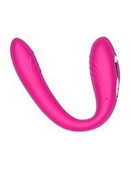 Alternate back view of LOVE ESSENTIALS - COUPLES TOY WITH REMOTE - IMPERFECT BOX