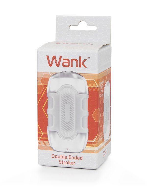 WANK - DOUBLE ENDED STROKER - IMPERFECT BOX ALT2 view Color: CL