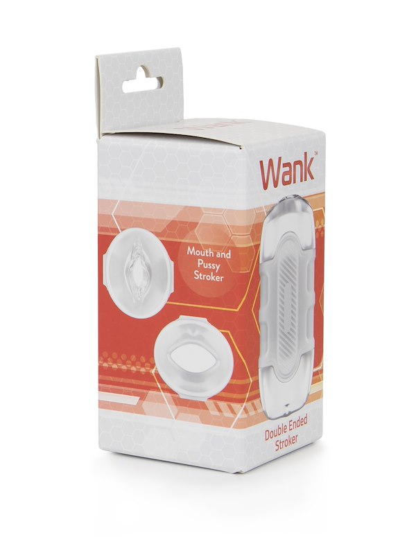 WANK - DOUBLE ENDED STROKER - IMPERFECT BOX ALT3 view Color: CL