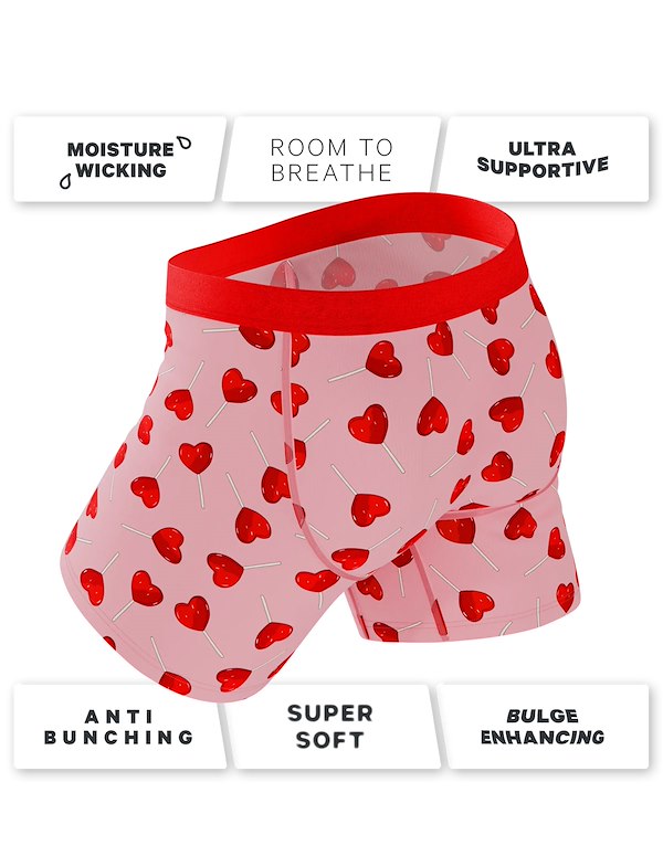 THE SUCKERED IN BALL HAMMOCK BOXER BRIEF ALT4 view Color: PT