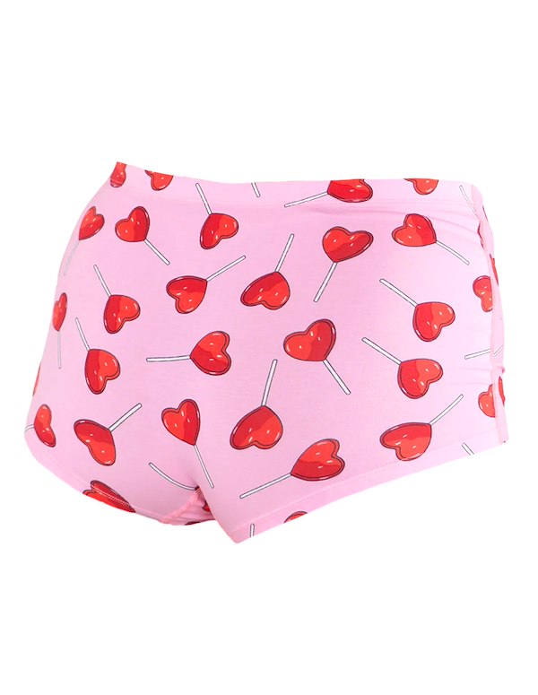 THE SUCKERED IN BOYSHORT ALT3 view Color: PT