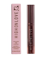 Alternate back view of HIGH ON LOVE MINI COUPLES LIP GLOSS