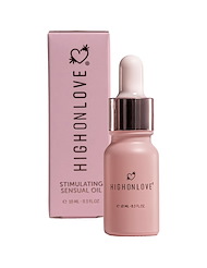 Alternate back view of HIGH ON LOVE STIMULATING SENSUAL OIL