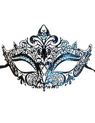 Alternate back view of FILIGREE MASQUERADE MASK