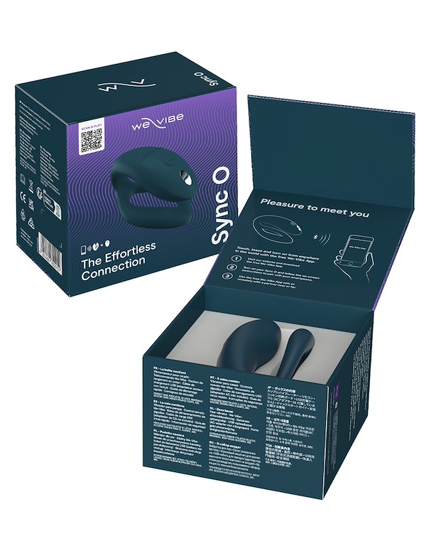 WE-VIBE SYNC O COUPLES TOY ALT4 view Color: GRV