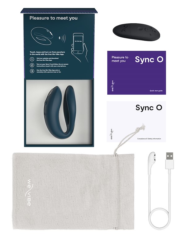 WE-VIBE SYNC O COUPLES TOY ALT6 view Color: GRV