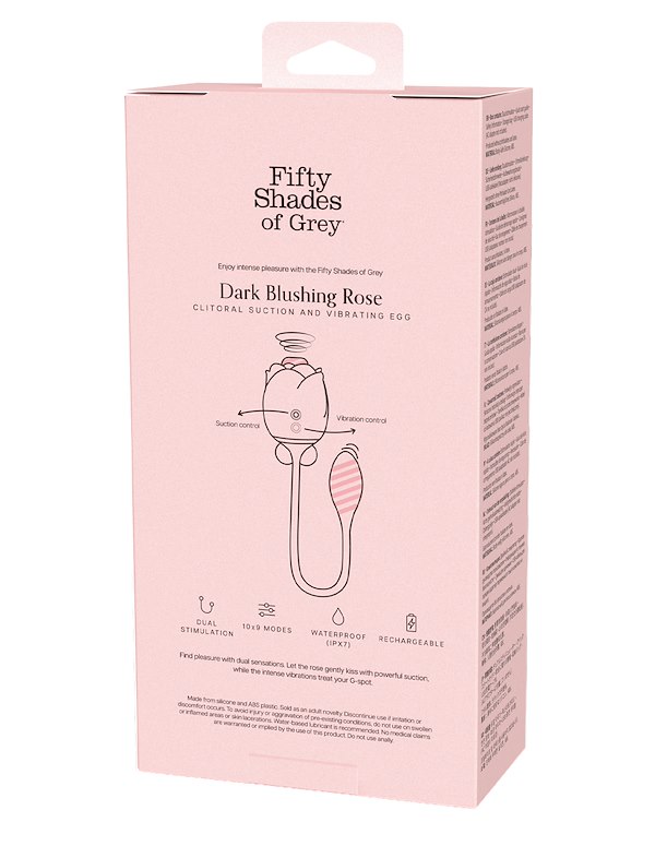 FIFTY SHADES OF GREY DARK BLUSHING ROSE ALT2 view Color: BK