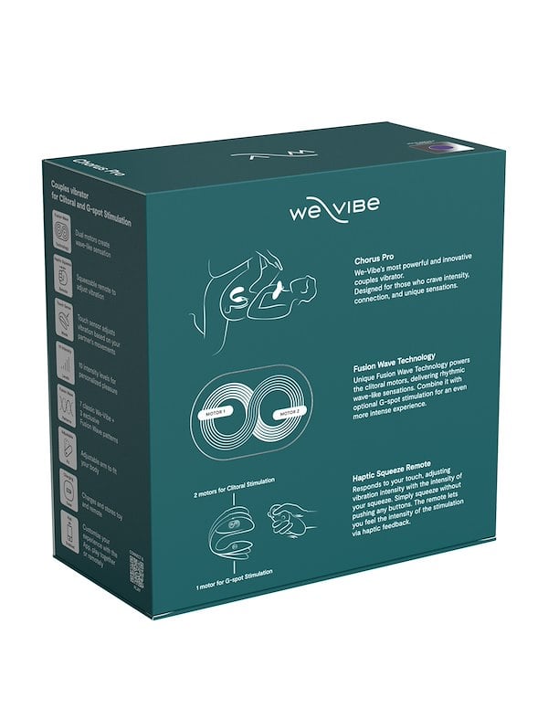 WE-VIBE CHORUS PRO COUPLES TOY IN PURPLE ALT10 view Color: PR