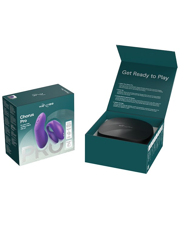 WE-VIBE CHORUS PRO COUPLES TOY IN PURPLE ALT11 view Color: PR