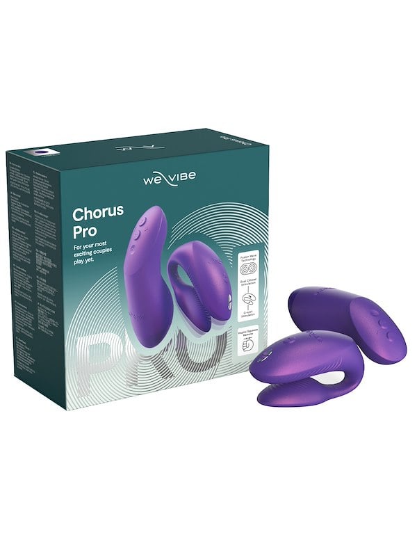 WE-VIBE CHORUS PRO COUPLES TOY IN PURPLE ALT8 view Color: PR