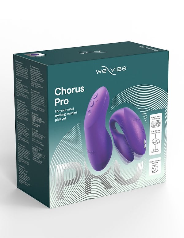 WE-VIBE CHORUS PRO COUPLES TOY IN PURPLE ALT9 view Color: PR