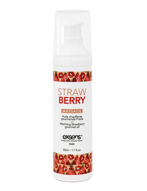 EXSENS STRAWBERRY WARMING MASSAGE OIL 50ML ALT1 view Color: NC