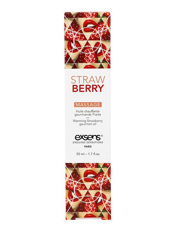 EXSENS STRAWBERRY WARMING MASSAGE OIL 50ML ALT2 view Color: NC