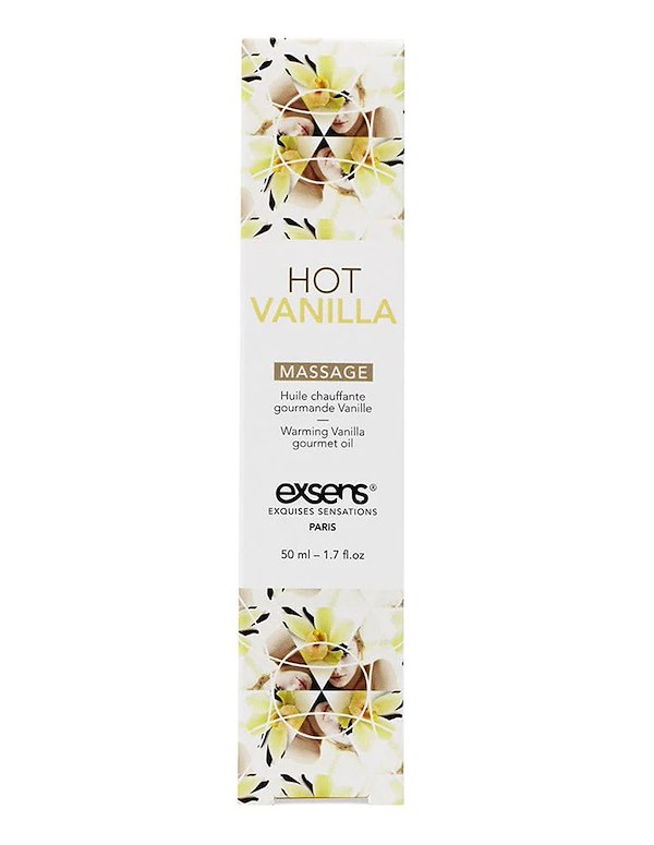 EXSENS HOT VANILLA WARMING MASSAGE OIL 50ML ALT2 view Color: NC