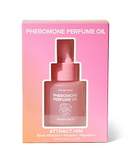 Front view of LOVE IN BLOOM - SUNNY DAZE PERFUME OIL 20ML