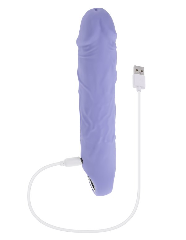 EVOLVED LARGE PURPLE FANTASY VIBRATOR ALT8 view Color: PR