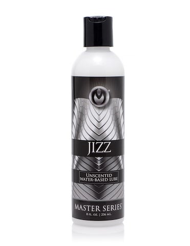 JIZZ UNSCENTED WATER BASED CUM LUBE 8OZ - AF340-03151