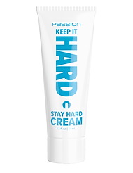 Front view of PASSION KEEP IT HARD STAY HARD CREAM