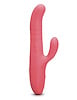 Additional RED view of product LE WAND THRUST - THRUSTING RABBIT VIBRATOR with color code RD
