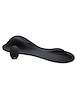 Additional BLACK view of product THE COWGIRL RODEO RUMBLER - RIDEABLE VIBRATING & TAPPING  SEX MACHINE with color code BK